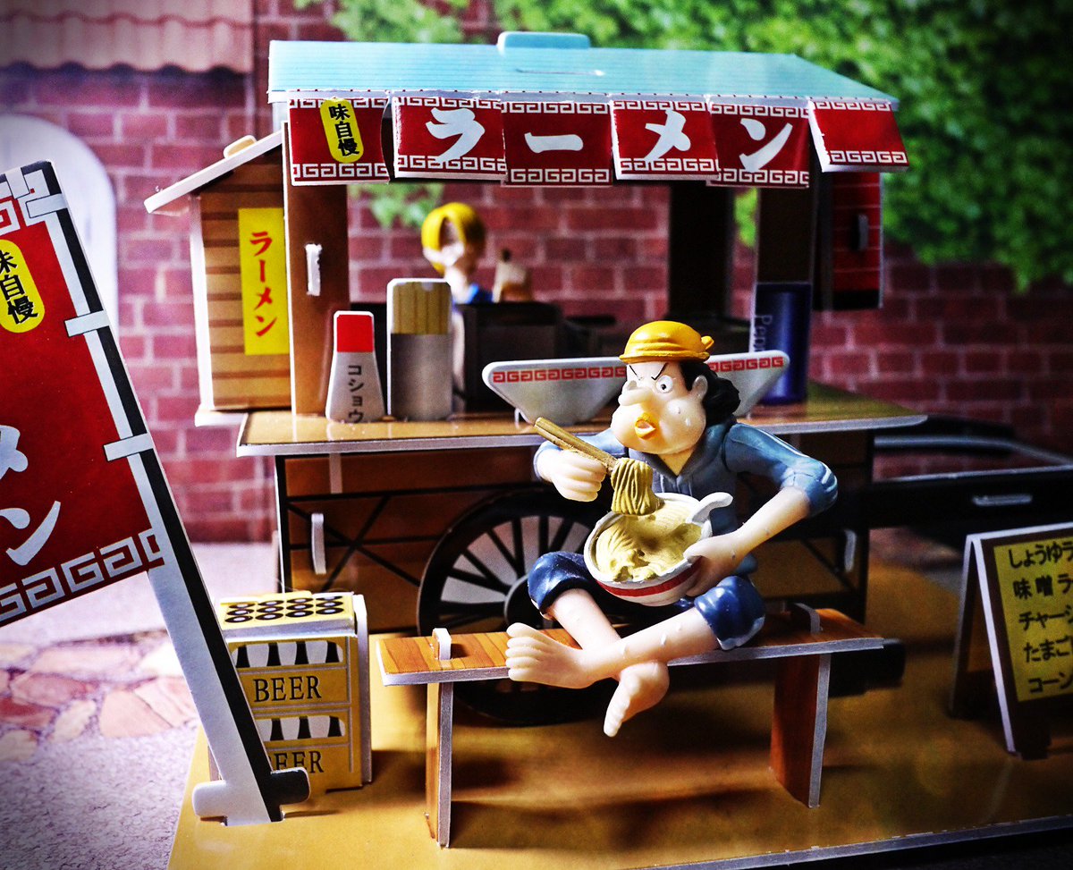 Lefty Di Twitter 夜のフィギュア撮影会 12 13 お題 飲 食 過去既出 ラーメン屋台バラティエ ワンピースフィギュアを投稿しよう T Co 3misdpxyeu Twitter