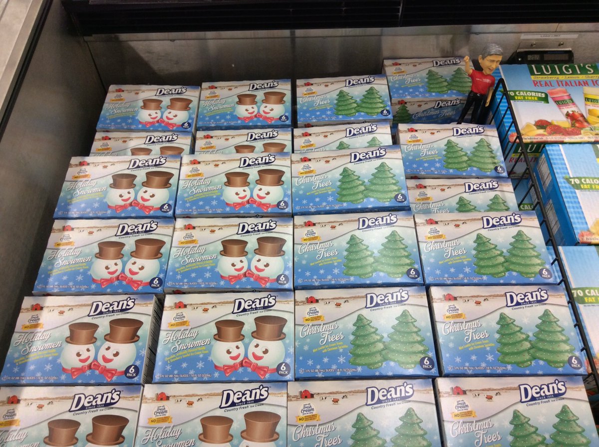 Dean’s Christmas Treats might just be the perfect holiday snack. 

Try the Cheery Christmas Trees or the Happy Holiday Snowmen, or at 2/$4, try both!!

#WhileSuppliesLast