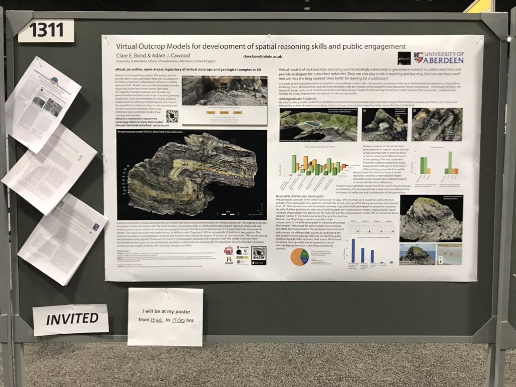 DrCEBond's tweet photo. All set for this afternoons session on virtual and physical models to develop spatial skills #AGU18 @TSG_since1970 https://t.co/Pb9su7pSSR