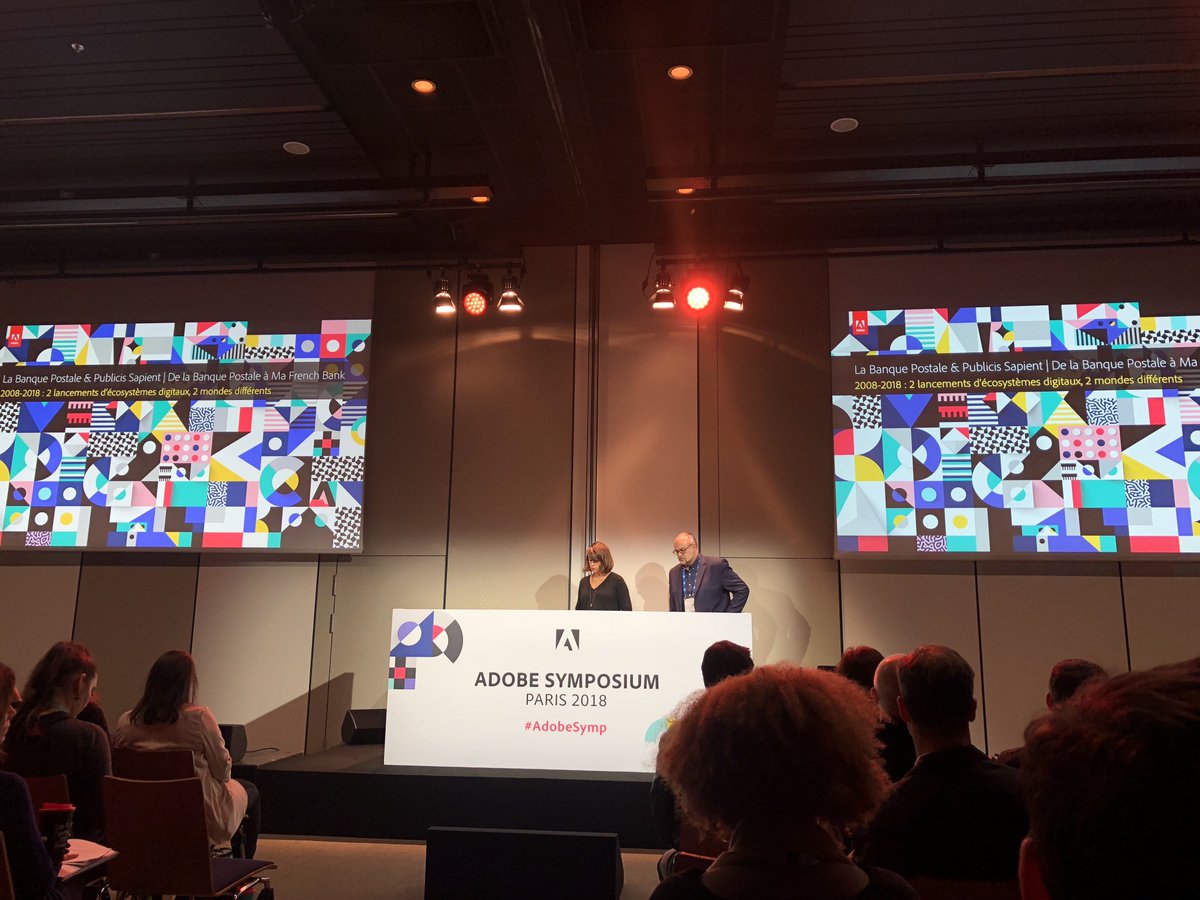 PubSapientFR's tweet photo. [#AdobeSymposium✨] : Revivez la conférence #MaFrenchBank avec nos experts @HBO75005 et @GuenardCh juste ici ➡️
https://t.co/uc3DP9ayae @LaBanquePostale https://t.co/g2kFVJoxsV