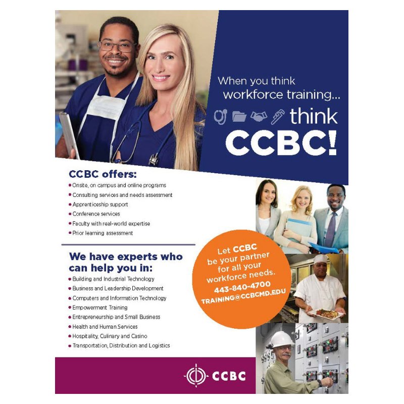 CCBCmdCE's tweet image. Skills are the future your workforce needs. 

#ccbcmdce #wehaveaclassforthat #workforceneeds #workforcetraining