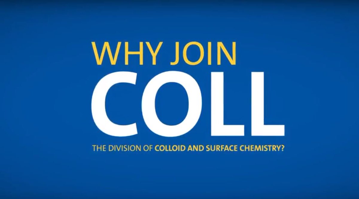 Just like colloids, the ACS Division of Colloid and Surface Chemistry never settle, we are always on the search for true #science. See how colloids have stimulated the careers of these chemists. #colloidchemistry ow.ly/GS0c30mVy8d