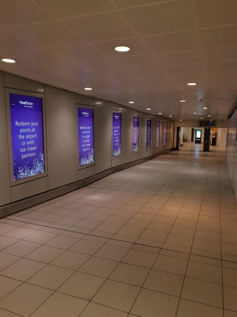 New Cladding and Digital Screens installed for JCDecaux at Heathrow Airport Terminal 3. All completed out of hours and with minimal disruption to the thousands of travellers passing through each day. Great team effort!! Phase 2 to complete before Xmas.......