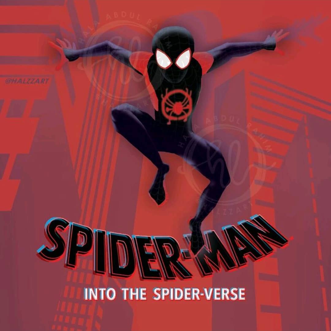 halzzart's tweet photo. Created this quick Spiderverse illustration to contain my excitement! .
.
.
.
.
.
.
.
.
#drawnbyme #spiderman #stanlee #spiderverse #marvel #comingsoon #autodesksketchbook #artistsoninstagram #graphic #illustration #illustrate #superhero #intothespiderverse #halzzart https://t.co/Eir7urlPrg