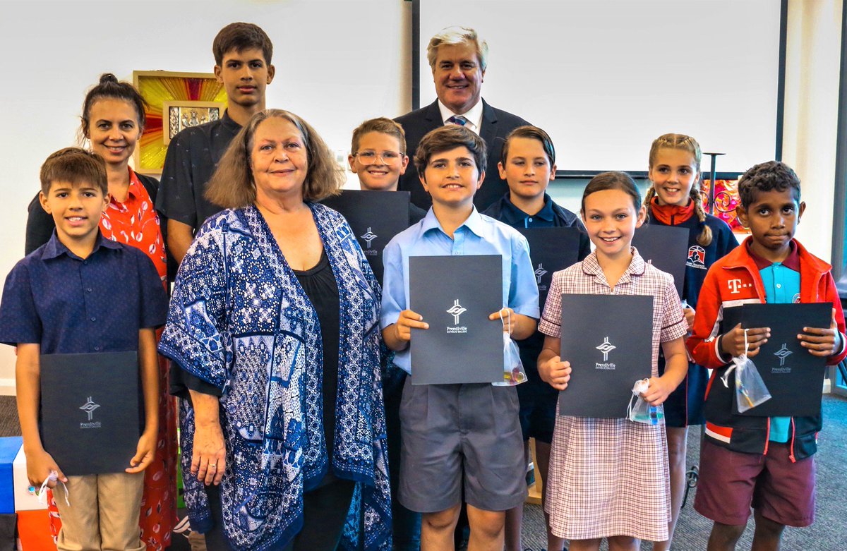 PrendivilleCC's tweet image. Lennox Bradley Bursary launched at Prendiville. Honouring an amazing lady who has made a lifetime commitment to Aboriginal Education - Cheryl Lennox - Bradley.