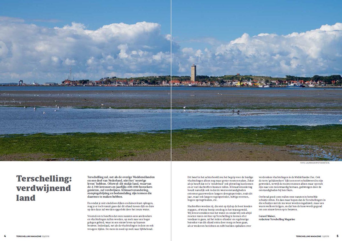 Terschelling: verdwijnend land

Publicatie Terschelling Magazine 3 - 2018
Tekst : Gerard Muiser, redacteur Terschelling Magazine