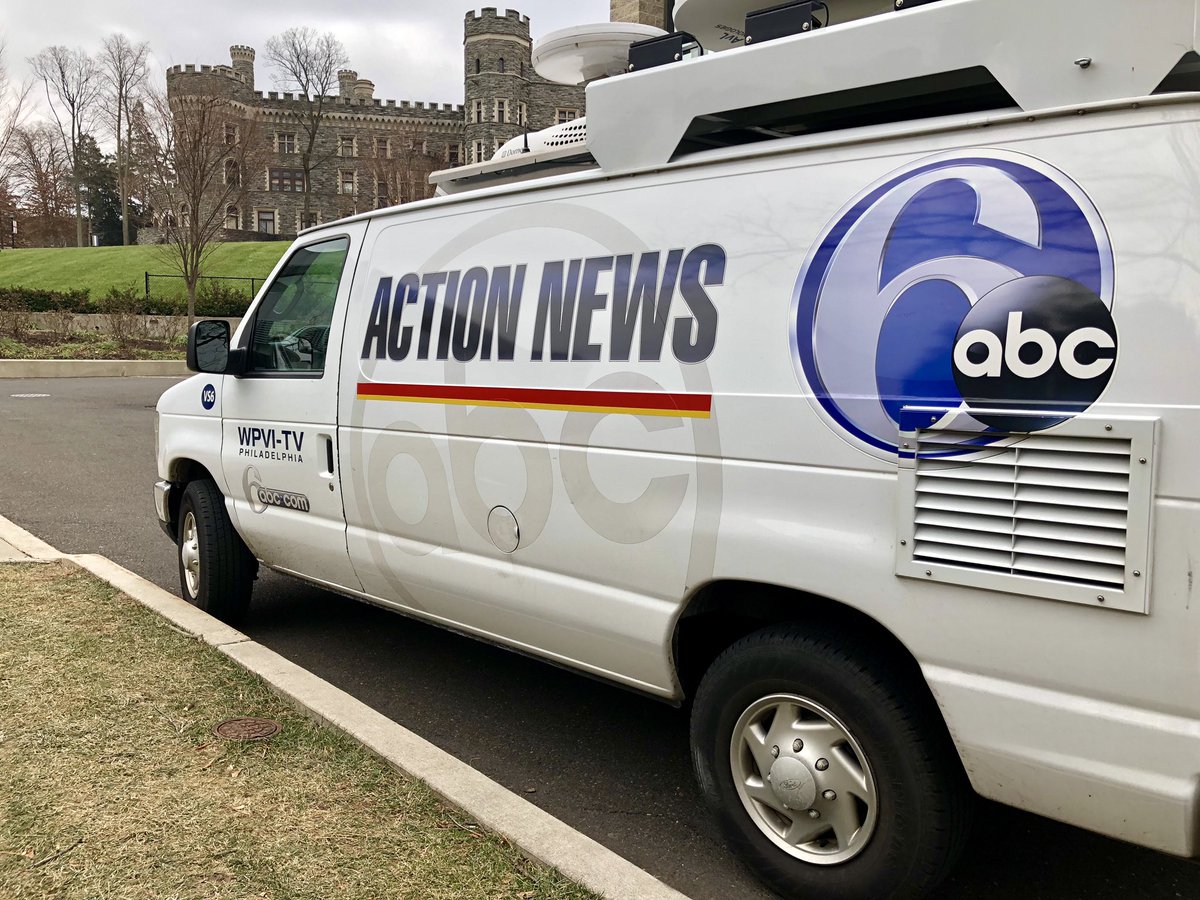 Laura B On Twitter Here S That 6abc Action News Van Again Arcadia1853