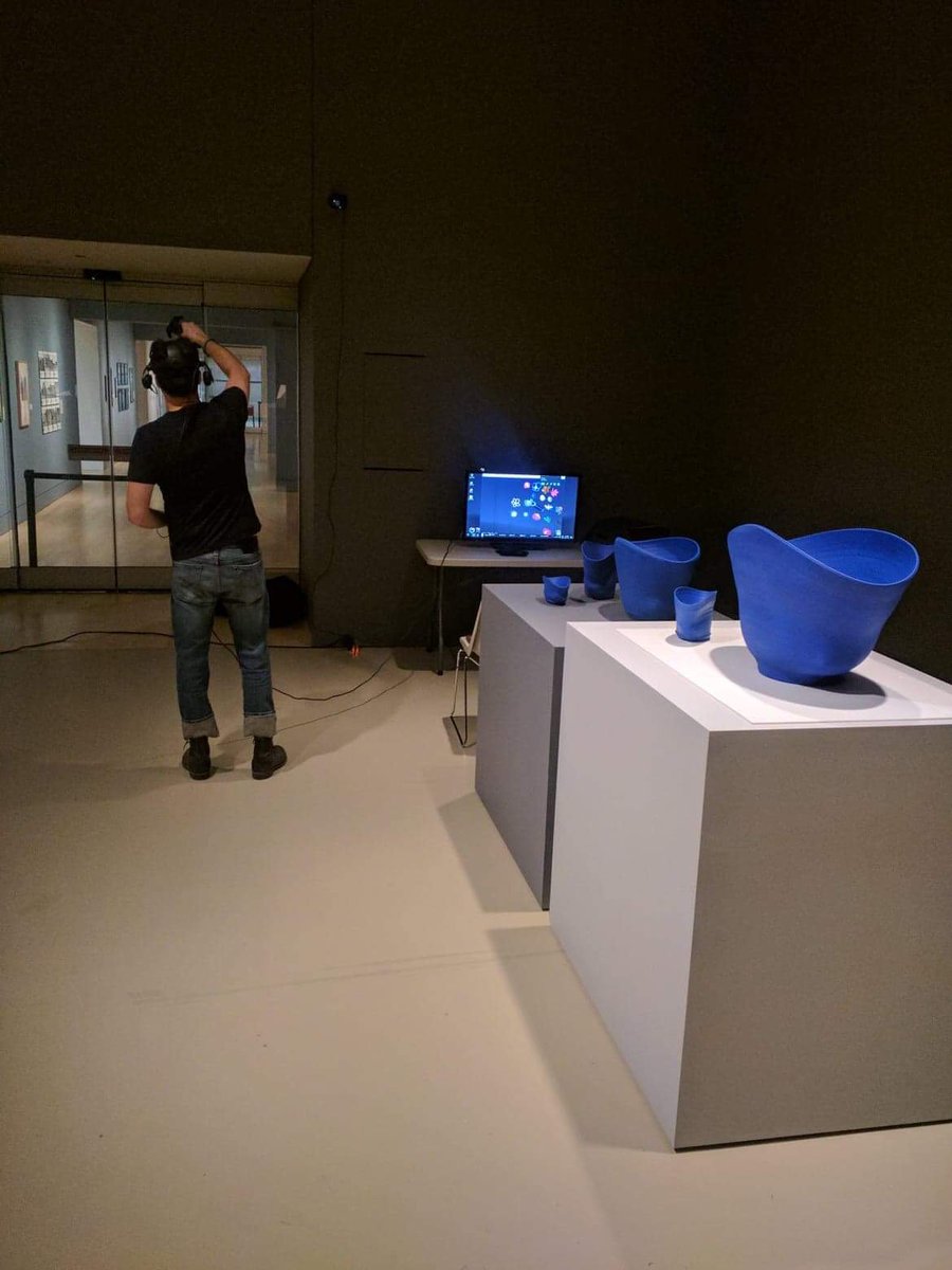 ReidFlock's tweet photo. Christopher Reid Flock @TheAGH Hamilton Now: Object. Artist Talk: March 21st, 2019 #canadianceramics @CBCArts @CanadaCouncil #vr #HamOnt https://t.co/tr08Gp537S