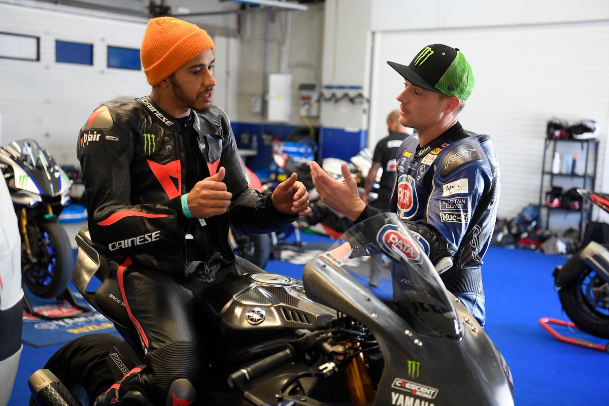 crescentmoto's tweet photo. Some of our coolest suppliers' parts feature on these near-WorldSBK @LewisHamilton @crescentmoto Yamaha YZF-R1 track bikes. Thanks guys! 👏

@myAkrapovic
@Ohlinsracing
@BridgestoneMoto
#GYTR #MRA #PlasticBike
@BMCAirFilters
@RACESEATS
@2DDatarecording
@Renthal_Moto
@Acerbisitalia https://t.co/s5PMgBvQRl