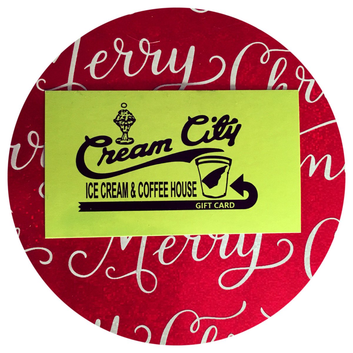 CreamCity1's tweet photo. Santa called! He has the perfect stocking stuffer waiting on you. Stop by Cream City and pick up a gift certificate in any amount! #creamcity #icecreamandcoffee https://t.co/uzPvrr2Fy0