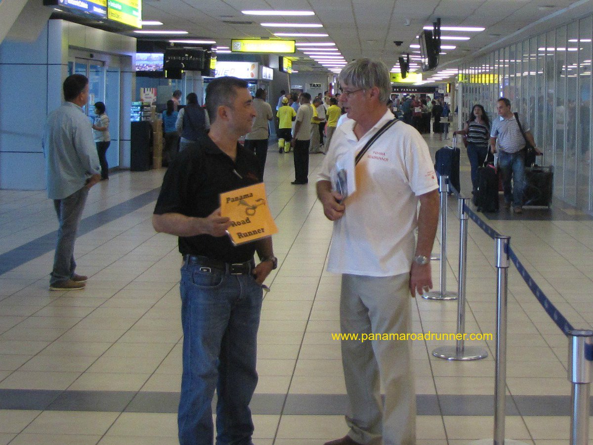 A couple of our drivers waiting to pick you up at #Tocumen airport #PTY #Panama #PAC panamaroadrunner.com