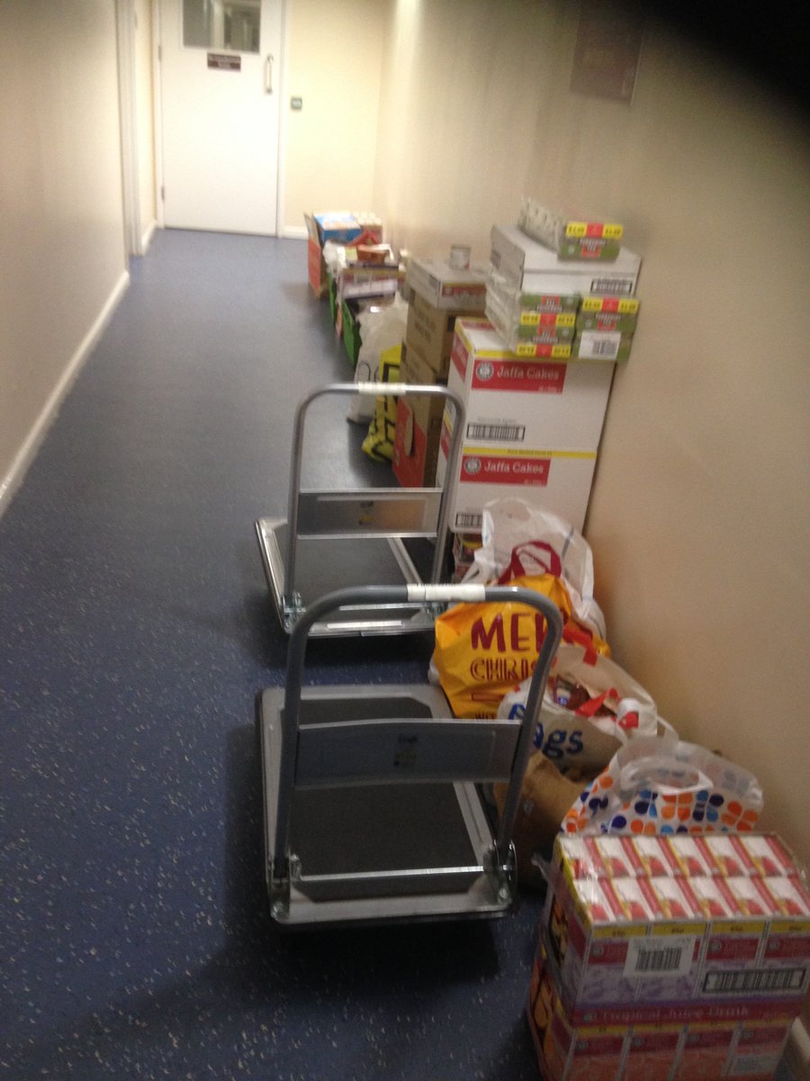 CloverKeynsham's tweet photo. A bumper collection for the Keynsham Foodbank @TrussellTrust this week. We needed 2 Clover vehicles to move it all! Pleased to help those need especially at this time of the year, https://t.co/PC3mjcTIVN