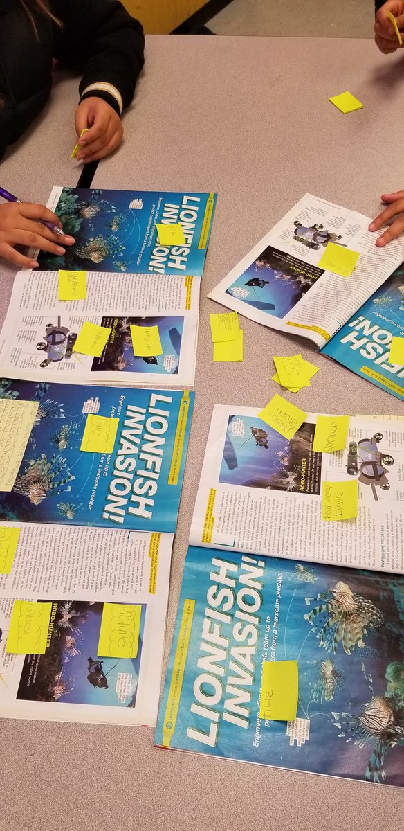 theELAlyfe's tweet photo. Last week we learned about informational text features....we built an anchor chart and then we went through informational texts and labeled the features with sticky notes. #CMSWorldClass #worldclasslearners #worldclassteaching #ELA #lifelonglearner #informationaltext https://t.co/Ct0hj4EE1G