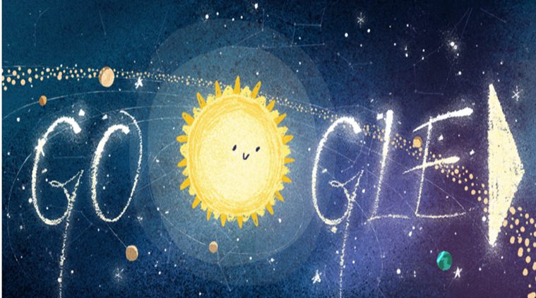 @OneTheorem :- Today #GoogleDoodle marked the relevance of an asteroid, which brings the most spectacular meteor shower every year. The Geminid Meteor Shower 2018 will light up the sky on the night of December 13.