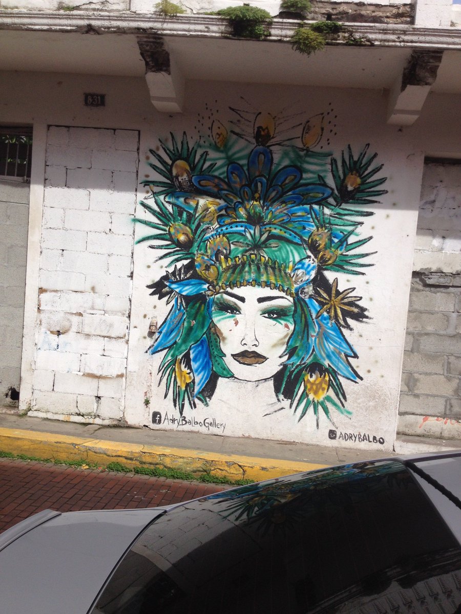 #Casco #Viejo #Panama - painting by local artist!