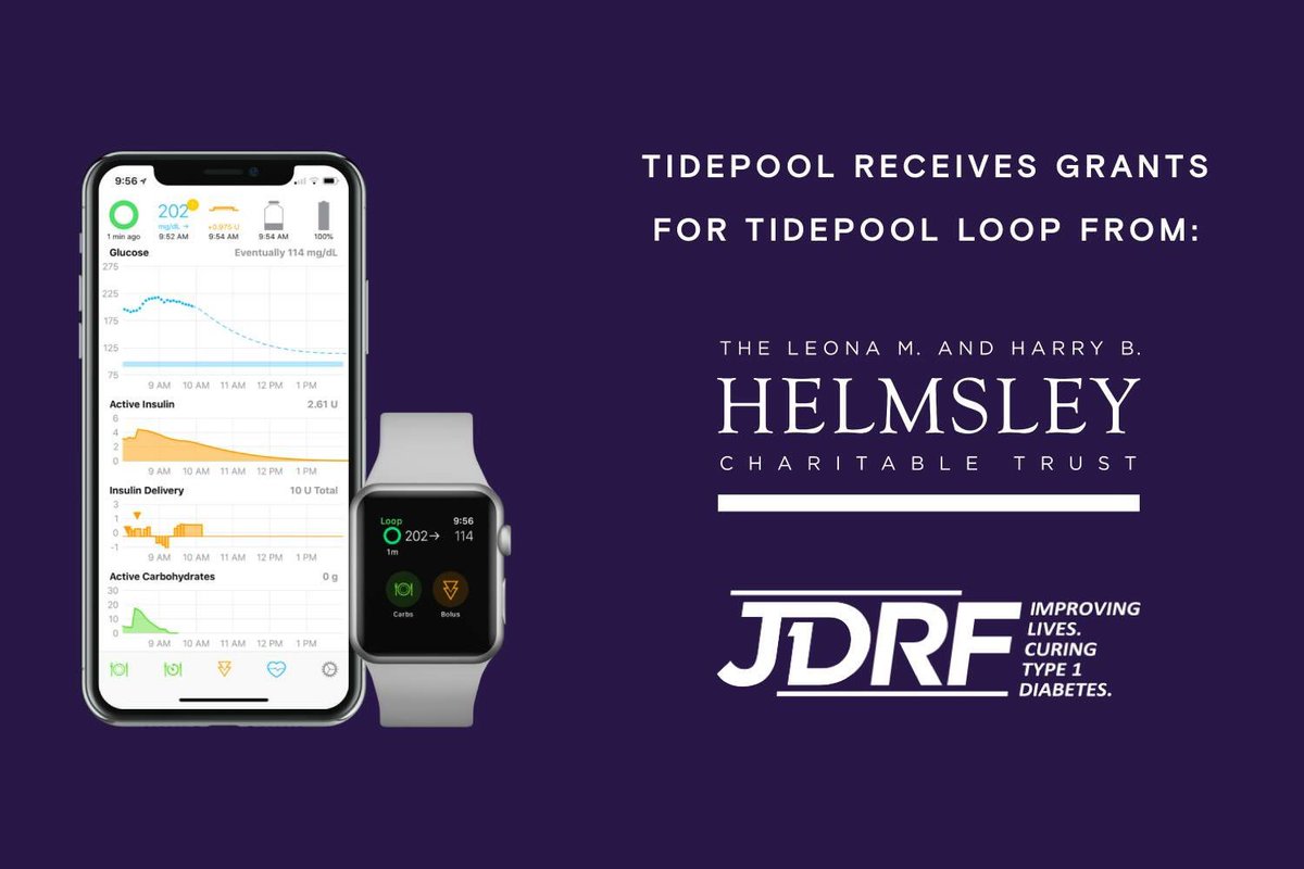 WeAreNotWaiting's tweet photo. ICYMI: @HelmsleyTrust &amp; @JDRF give $6,000,000.00 grant to @Tidepool_org to develop #TidepoolLoop. More info here https://t.co/4U9is5RaJA  #WeAreNotWaiting #DOC #GBDOC #T1D #Type1Diabetes #Loop #Insulin #ClosedLoop @myomnipod #Dash @NightscoutFound #JDRF #OpenProtocol #DIY https://t.co/scnNvNAqB4