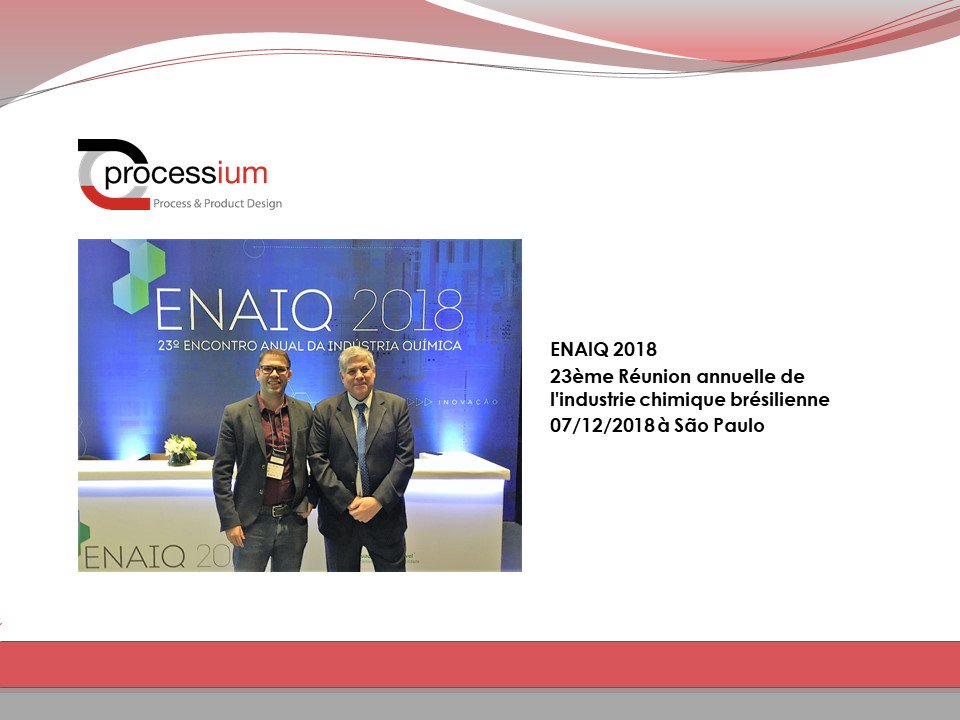 ProcessiumAdmin's tweet photo. Flavio Benevides, PhD Directeur de #Processium do Brasil et Nelson Ribeiro, Business Développer ont participé à #ENAIQ2018 à São Paulo. https://t.co/jezmLXlbOR