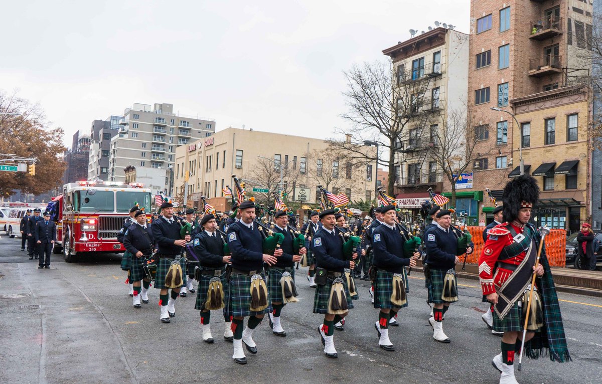 FDNY's tweet photo. Today #FDNY laid to rest Firefighter Faizal Coto of #Engine245. Firefighter Coto was a 3-year veteran of the FDNY, and was murdered on Sunday, December 9, while on his way to work. Read more: https://t.co/XGVrLMsIS3 https://t.co/ejwWWSXJ5F