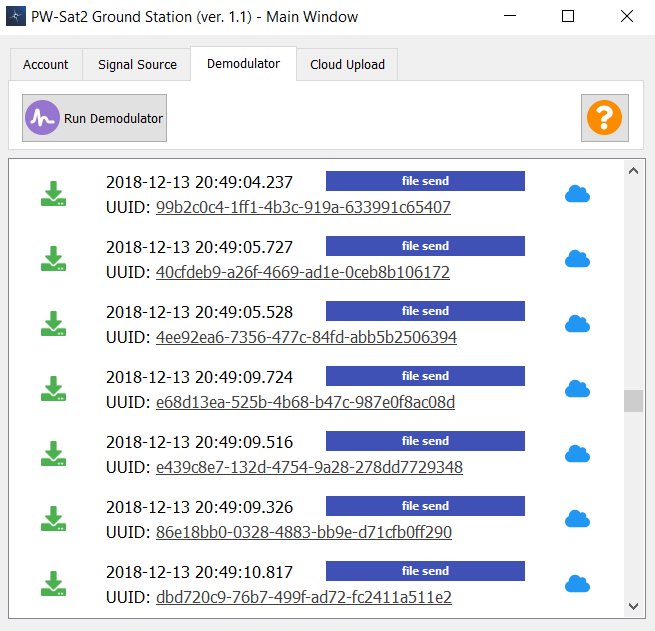 LEO_GSaaS's tweet photo. 1⃣0⃣7⃣5⃣ data 💾 frames from 📡〰️@PWSat2 at this pass. That's huge 😱, over 200 more than yesterday. Is this #PWSat2 having 3x400V power supply or sometching? 🙃I'm worring about tomorrow... https://t.co/sHk10Yxbp5