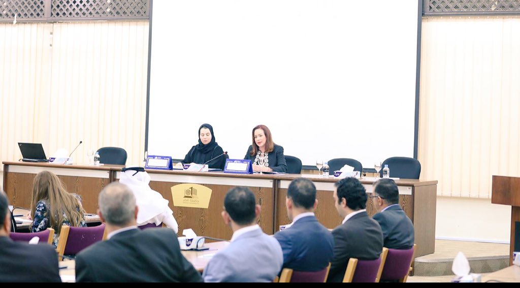 “We must not forget the unique value and purpose of the <a href="/UN/">United Nations</a>- the only global forum where all countries work together. And no UN body reflects this better than the @UN_GA, the most representative and democratic organ” <a href="/QatarUniversity/">جامعة قطر</a> #Multilateralism #UN4ALL