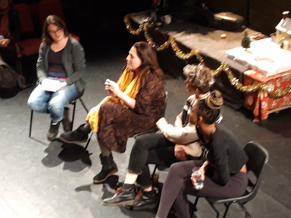 ArtsatOFS's tweet photo. Post-show talk for #SnowflakePlay with the director and cast, hosted by @OxTheatreMakers! https://t.co/cFj24vPXB8