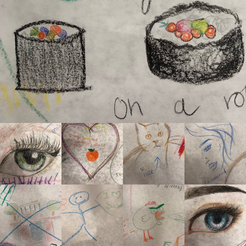 UofSClibraries's tweet image. We are enjoying the #tcoop exam doodles! Need to de-stress? Stop by and draw your own doodle! Look for this activity on the Main Level near the elevators.