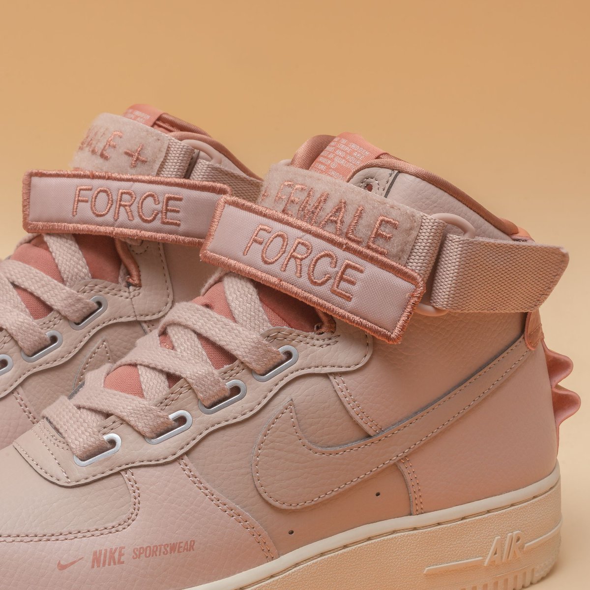 nike air force 1 high particle beige