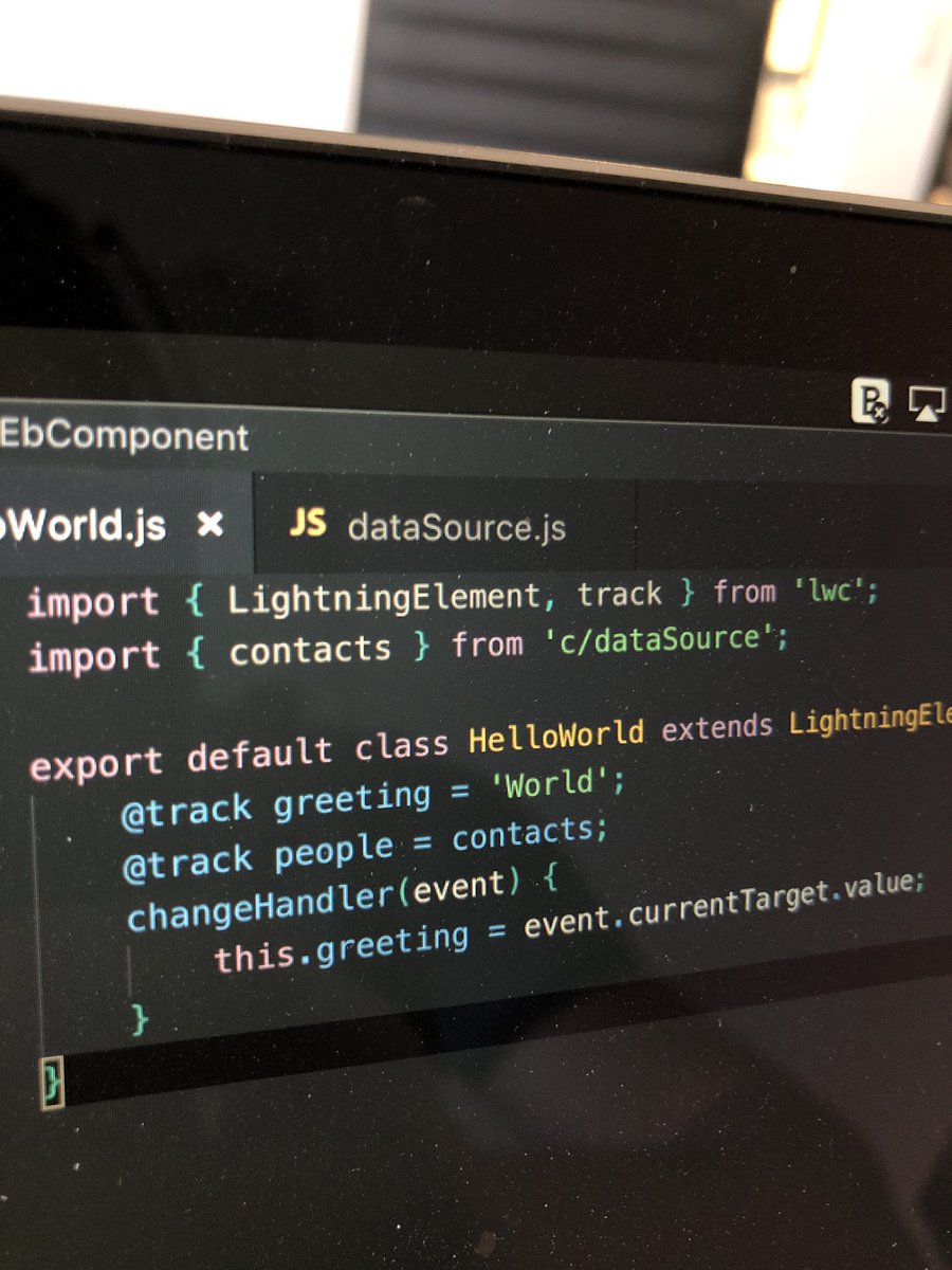 michaelyoccadev's tweet image. You can share data and javascript functions via static resources AND other lightning web components. File path is &quot;name space/your comp&quot; #LightningWebComponent