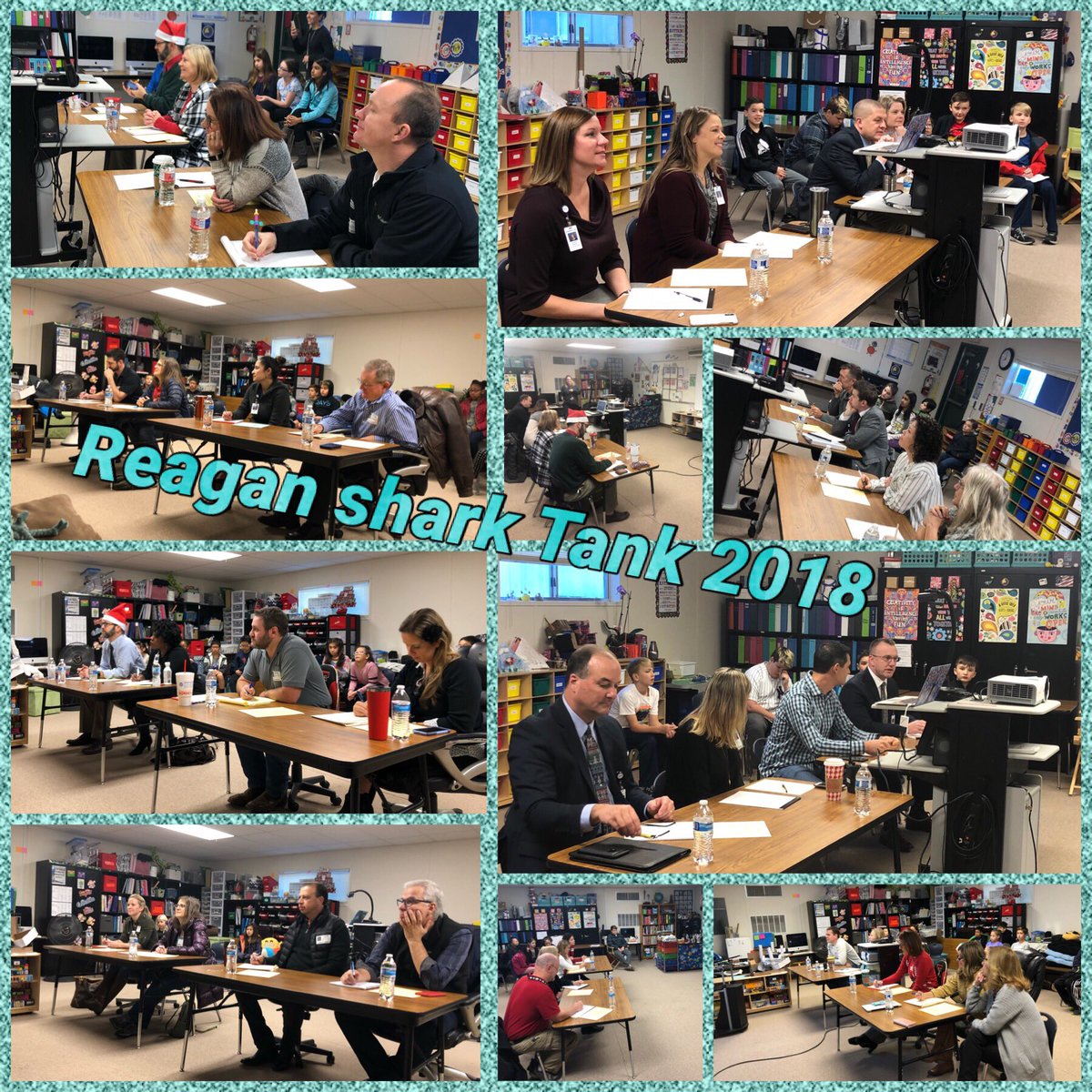 ReaganQUESTlisd's tweet image. TY to all of our community members, parents, &amp;amp; @LeanderISD staff who volunteered to be “sharks” during our 5th grade Shark Tank! TY for sharing your time &amp;amp; talents to help make this experience possible! #1lisd #reaganrays #StudentLeaders #FutureEntrepreneurs