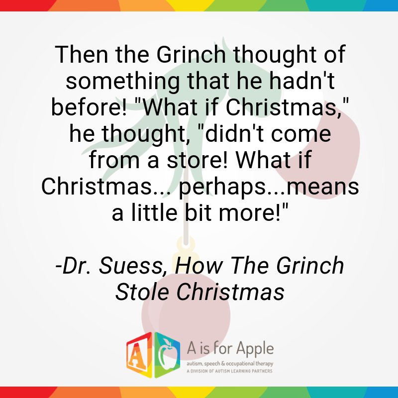 AIFA_Therapy's tweet photo. 'Tis the season! Only 12 more days until Christmas. #ThursdayThoughts https://t.co/J1KAXMLbpK