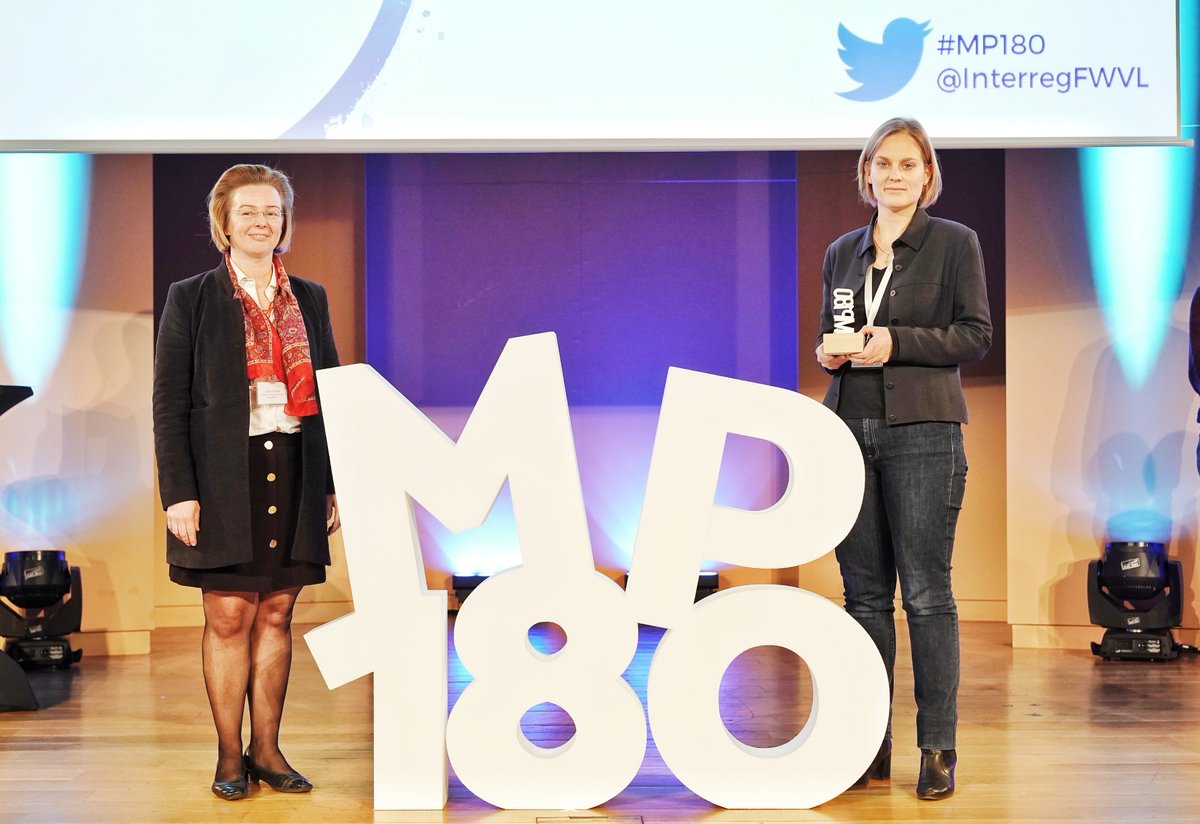 WBI_tweet's tweet photo. Les projets financés par le programme Interreg France-Wallonie-Vlaanderen sont ambitieux et innovants ! 16 projets ont relevé le défi de participer au concours "Mon projet en 180 secondes".
Les vainqueurs sont : TERAFOOD, BATI C2, FEEL WOOD, KIDSHEARTS
Bravo à tous !
#MP180 https://t.co/BiMBATYaSE