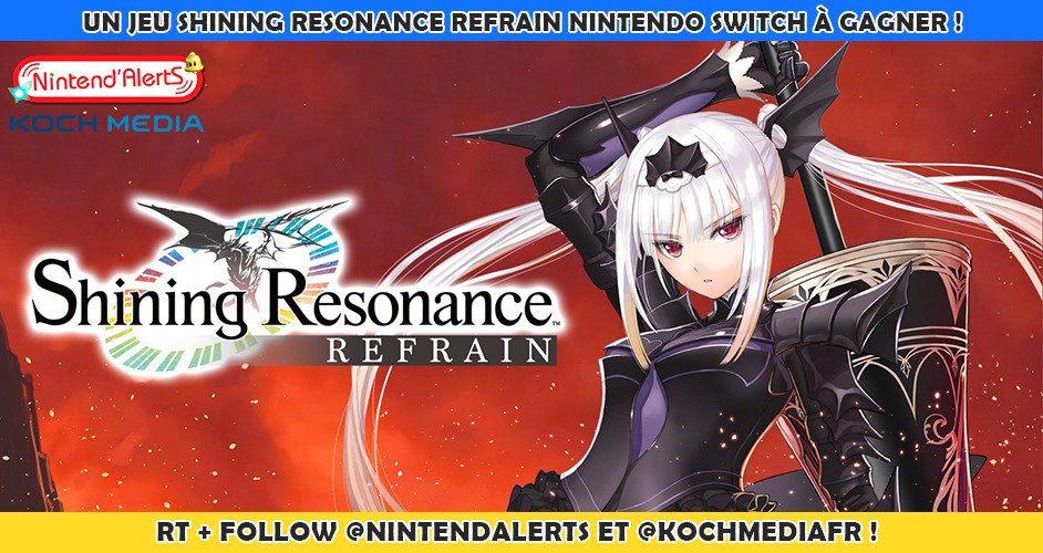 AlertEtGo's tweet image. Calendrier de l'avent 2018 : Un jeu Shining Resonance Nintendo Switch à gagner ! Fin le 20/12/18 ! Follow @nintendalerts + @KochMediaFR et RT ce Tweet.