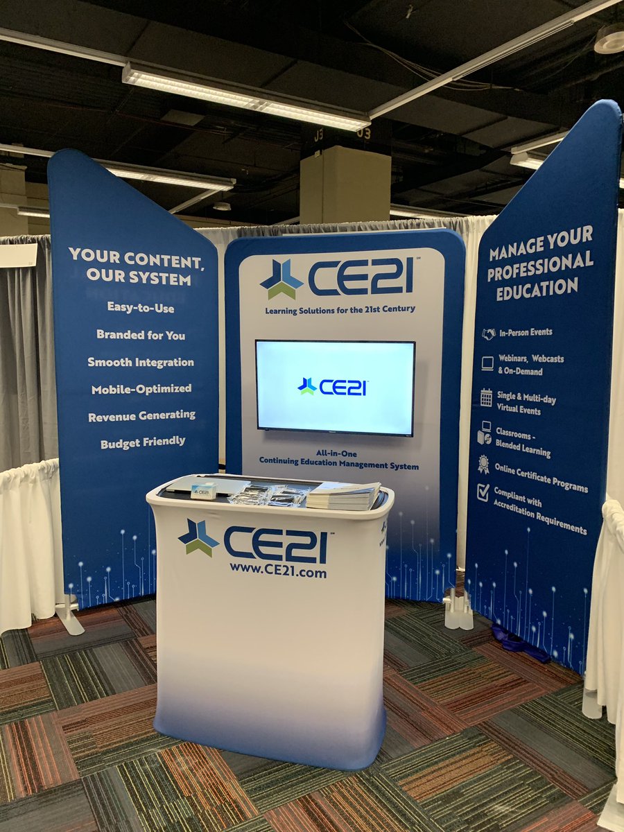 CE21_Casey's tweet photo. @AmyDanShapiro and I are at @AssocForum #HS30 - stop by booth306 and check out the latest LMS and Virtual Events capabilities with @ce21com https://t.co/8kDFrkHRVf
