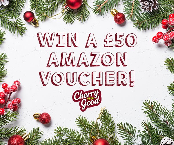 CherryGoodJuice's tweet image. Win a £50 Amazon Voucher! Follow, Retweet &amp;amp; Reply for the chance to put the cherry on top of Christmas with £50 to spend! UK Only, Ends 10am 19/12, T&amp;amp;Cs Apply #CherryChristmas #FreebieFriday
