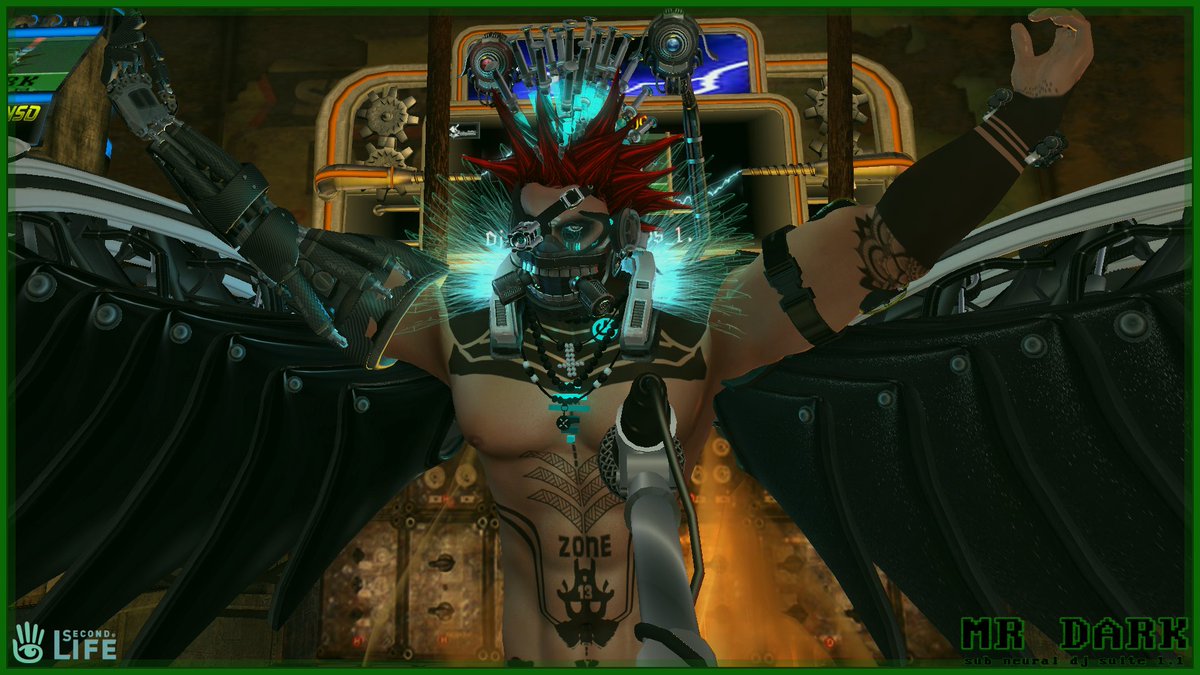 northdarkhard's tweet photo. Triumphant return after a brief hiatus...thanks to Havoc and Industrya for a warm welcome and a fantastic return! Woot woot! Hard Fuckin' House!

#secondlife #raveon #secondlifeevents #sl #secondlifeDJ  #ThankfulThursday #Thursdate https://t.co/Igy1TCgeVk