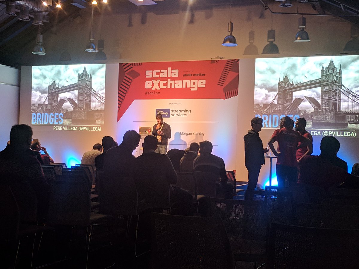 kings13y's tweet image. Nearly time for the brilliant @pvillega ! 
#ScalaX