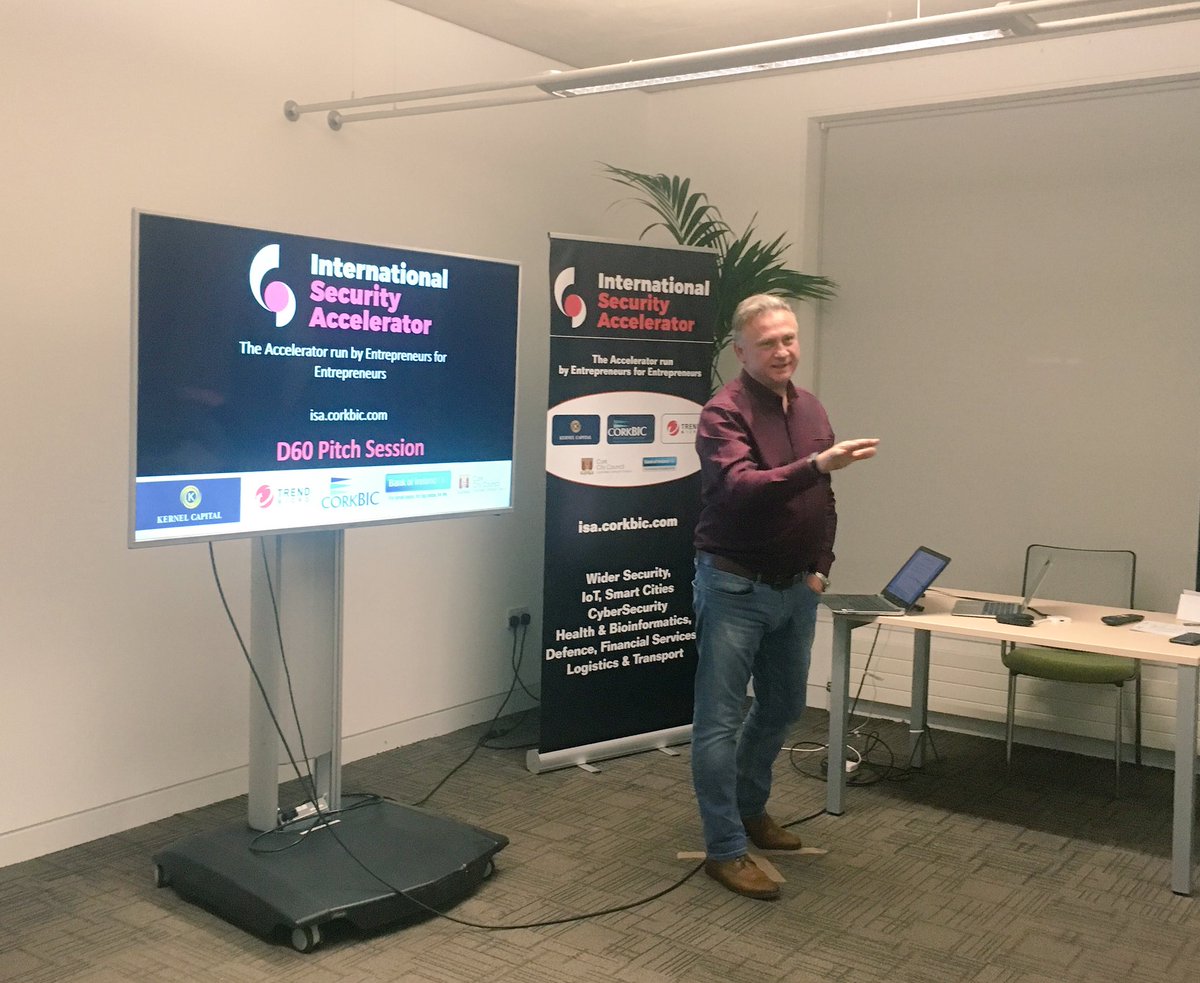 CorkAccel's tweet image. ‘Leverage everything’ - key takeaway from William Opperman closing our #Day60Demo here in the #ISA