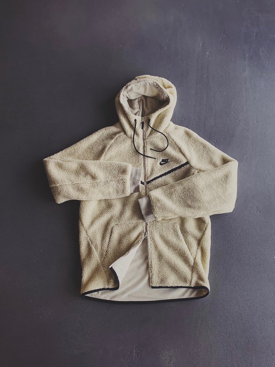 nike tech windrunner sherpa hoodie