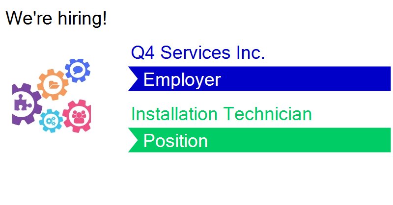 OrlFLJobs's tweet photo. Job Opening: Installation Technician in Orlando, FL! Q4 Services I #jobs https://t.co/4gGnvE4Uiw https://t.co/Ks6s6xR6y3 https://t.co/EtBS0Xq6Di