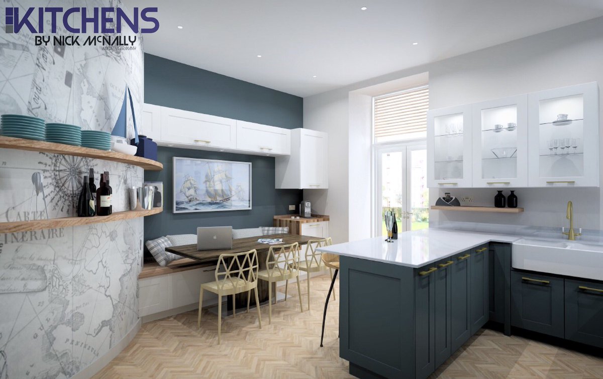Kenickie_M's tweet photo. Small kitchen? Think outside the box #KBNM #Störmer #Germankitchen #granitegrey #brasskitchen #cosentino #Silestone #europeanoak #edinburghhome #edinburghdesign #edinburghproperty #edinburghkitchen #edinburghjoinery #kitchenseating #benchseating #nautical #navy #herringbone https://t.co/Pt7xdx2npH