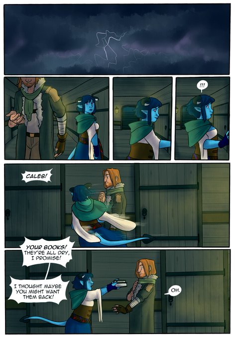 Mr. O'Brien made me upset over Jester and Caleb during Talks. #CriticalRole #criticalrolefanart (part one???) 