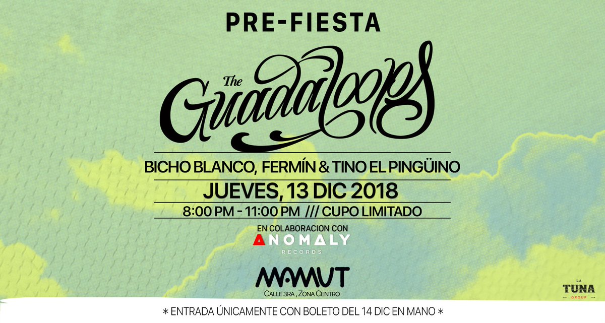Hoy, hoy, hoy. #Tijuana cáiganle al <a href="/mamutbreweryco/">Mamut Brewery Co</a> PRE FIESTA 🎉