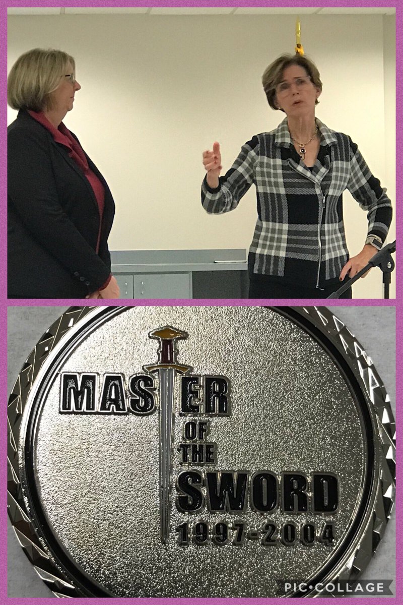 GCPSLibraries's tweet image. Mary Barbee was presented a challenge coin by Brigadier General (Retired) Maureen LeBoeuf for her vision and leadership with literacy through the Branch Out program and the GCPS bookmobiles. #librarieslead