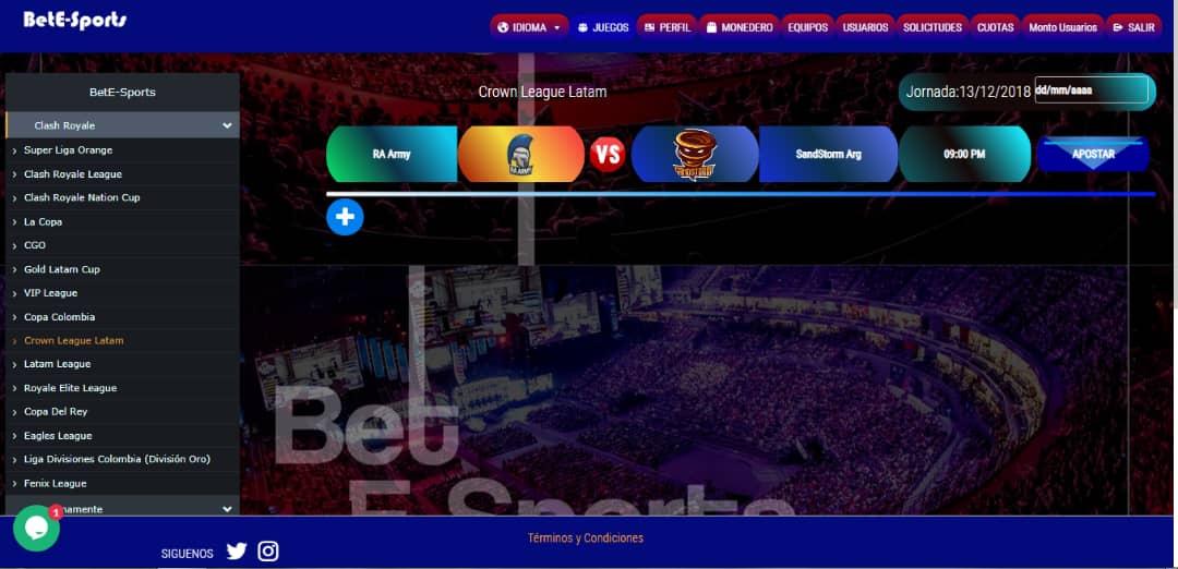 Día de hoy con ligas impactantes a nivel latinoamericano; la <a href="/LigaDivisionCOL/">Liga de Colombia</a> la competición de clubes mas grandes de este pais tricolor llega con 8 encuentros cone excelente nivel, por otra parte, la @CrownLeagueL continúa en la busqueda de sus dos finalistas 😎😎