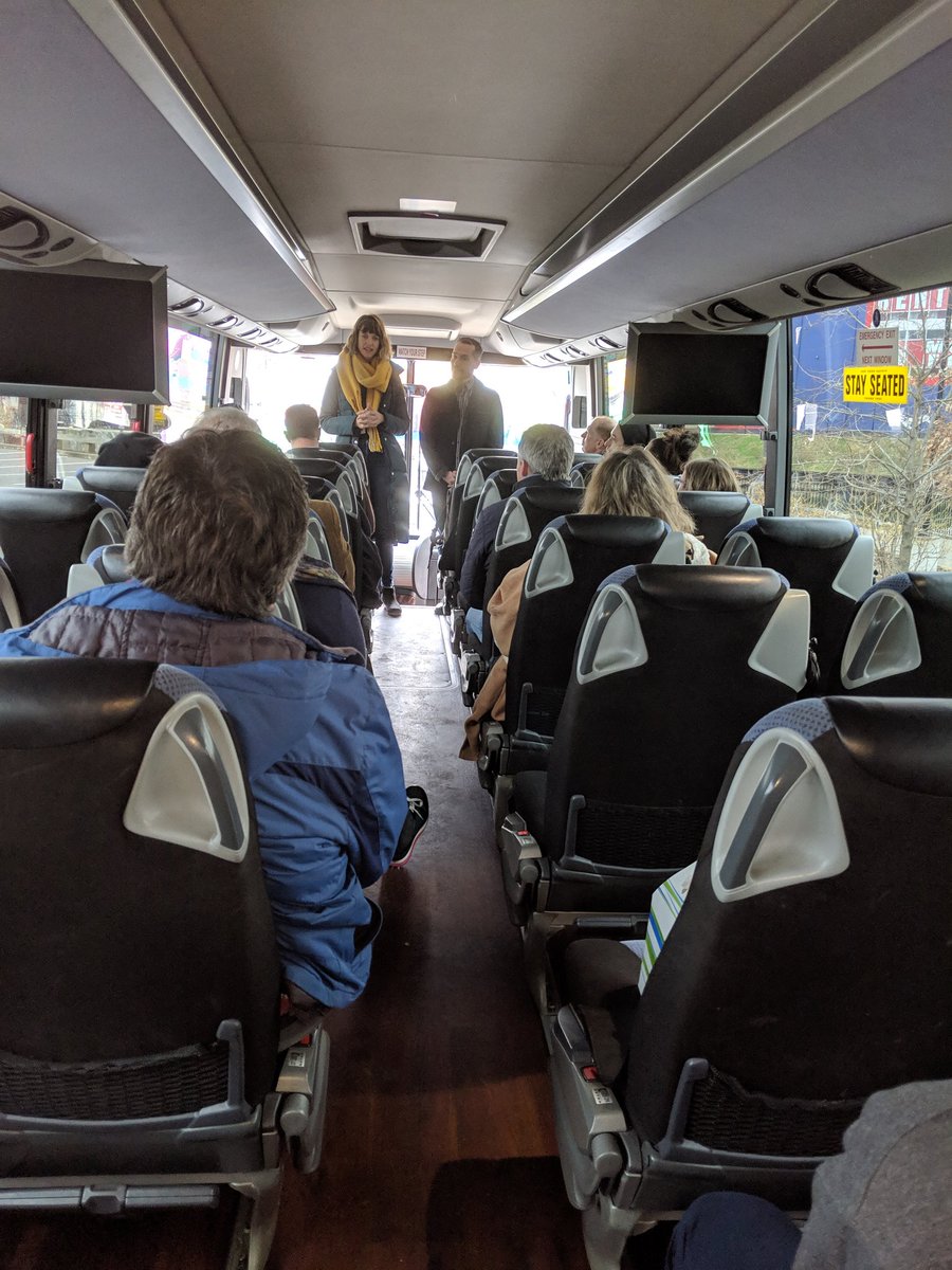 Thankyou Nicole Baum & Kristopher Marx of @gothamgreens for the informative presentation about  their green house farm atop @WholeFoods Brooklyn. #BrooklynRetailTour learned about their premium products, operations, & plans for new #urbanfarms . #CelebratingFresh @NYProduceShow