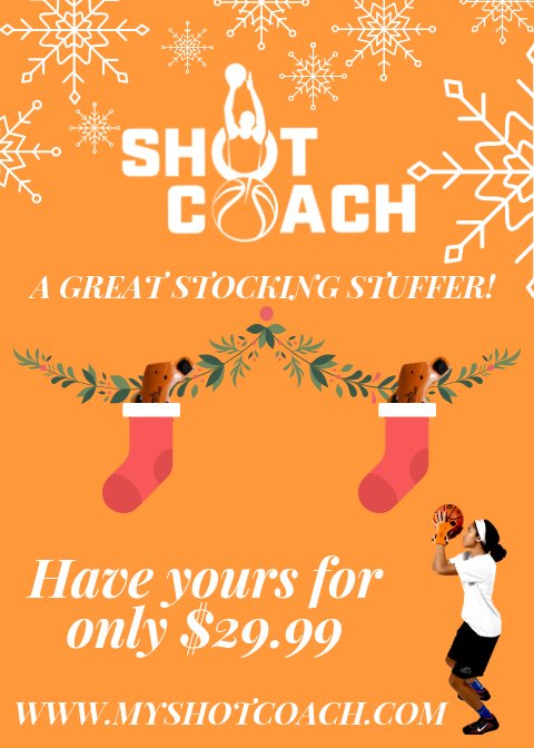 ShotCoach's tweet photo. Shot Coach is the perfect gift for your little baller 🎁

Have yourself a merry little Shot Coach!

Get yours today! 

💻: https://t.co/gmCcp60B6j https://t.co/GHOCY9Oj82