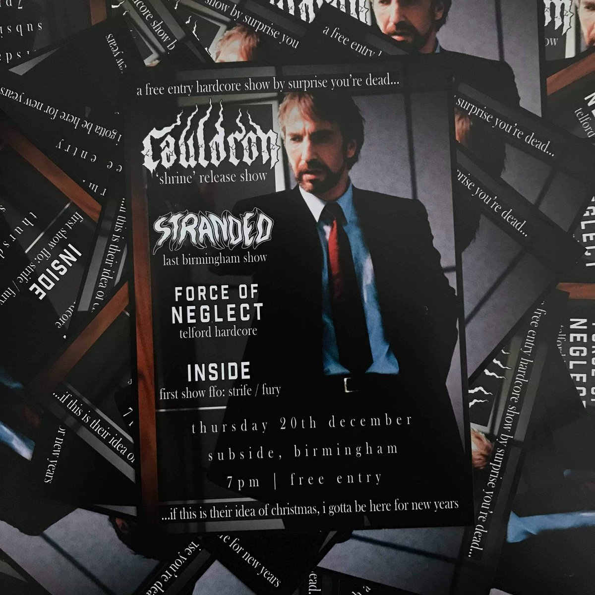 strandedhc's tweet image. The last couple of years playing shows have been great, but Stranded will no longer be a band. This will be our last Birmingham show, our final show will be announced shortly, thanks.