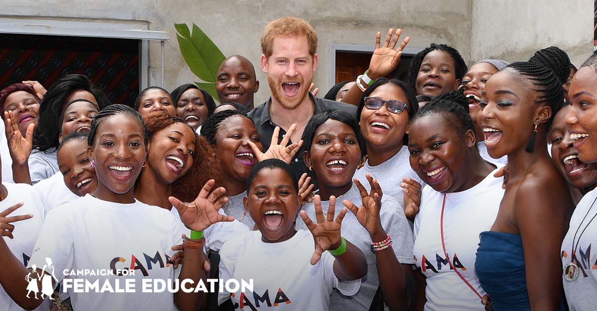 CAMFED - Campaign for Female Education (@Camfed) on Twitter photo 2018-12-13 18:50:48 Wow! Its been 2 weeks since our CAMA alumnae shared their achievements with Prince Harry! With @QueensComTrust at their side, theyre bringing lasting change to communities across Africa: camfed.org/latest-news/pr… #CAMAeffect #ThrowbackThursday 📸 @royalfocus1 Rex/Shutterstock Wow! Its been 2 weeks since our CAMA alumnae shared their achievements with Prince Harry! With @QueensComTrust at their side, theyre bringing lasting change to communities across Africa: camfed.org/latest-news/pr… #CAMAeffect #ThrowbackThursday 📸 @royalfocus1 Rex/Shutterstock