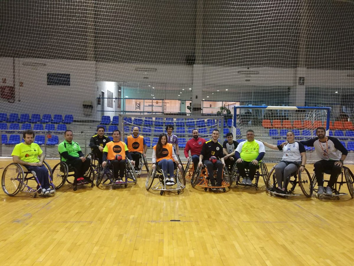 Hoy, alguno de los nuestros han estado presentes en el entrenamiento de <a href="/inclusportcyl/">Inclusport</a>. Muchas gracias por el trato recibido. Repetiremos sin duda.