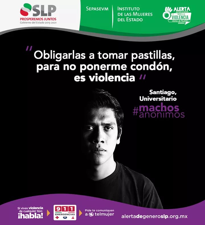 semujeresslp's tweet photo. Sin temor, hacemos autocrítica. Admitimos ante nosotros y los demás la naturaleza machista de nuestras formas de ejercer violencia.
#MachosAnónimos
#EstamosEnAlerta y #Reeducando
Si ejerces violencia, acércate a los grupos de ayuda:👇
https://t.co/BVCyNrWevI https://t.co/enesRJajRM